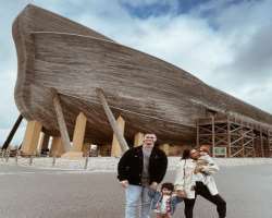 Milena visited Arken counter in January 2021, where there is a replica of Noah Ark.